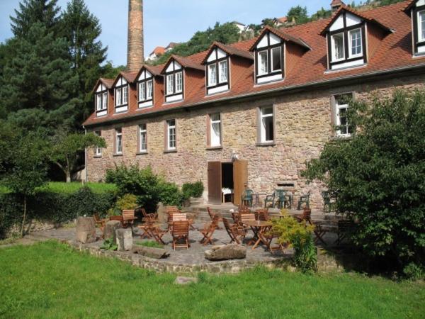 Felsenmuehle Neuleiningen Bed & Breakfast Exterior photo