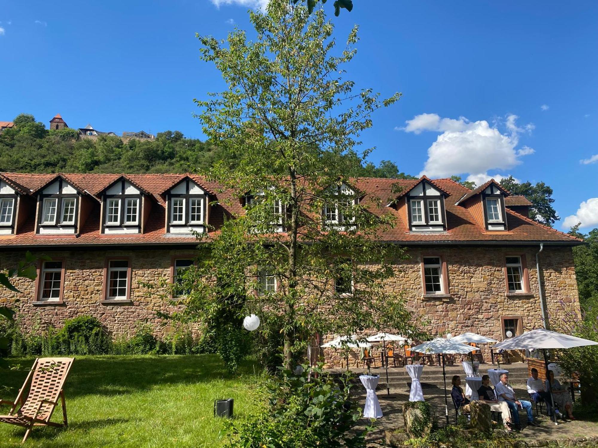 Felsenmuehle Neuleiningen Bed & Breakfast Exterior photo