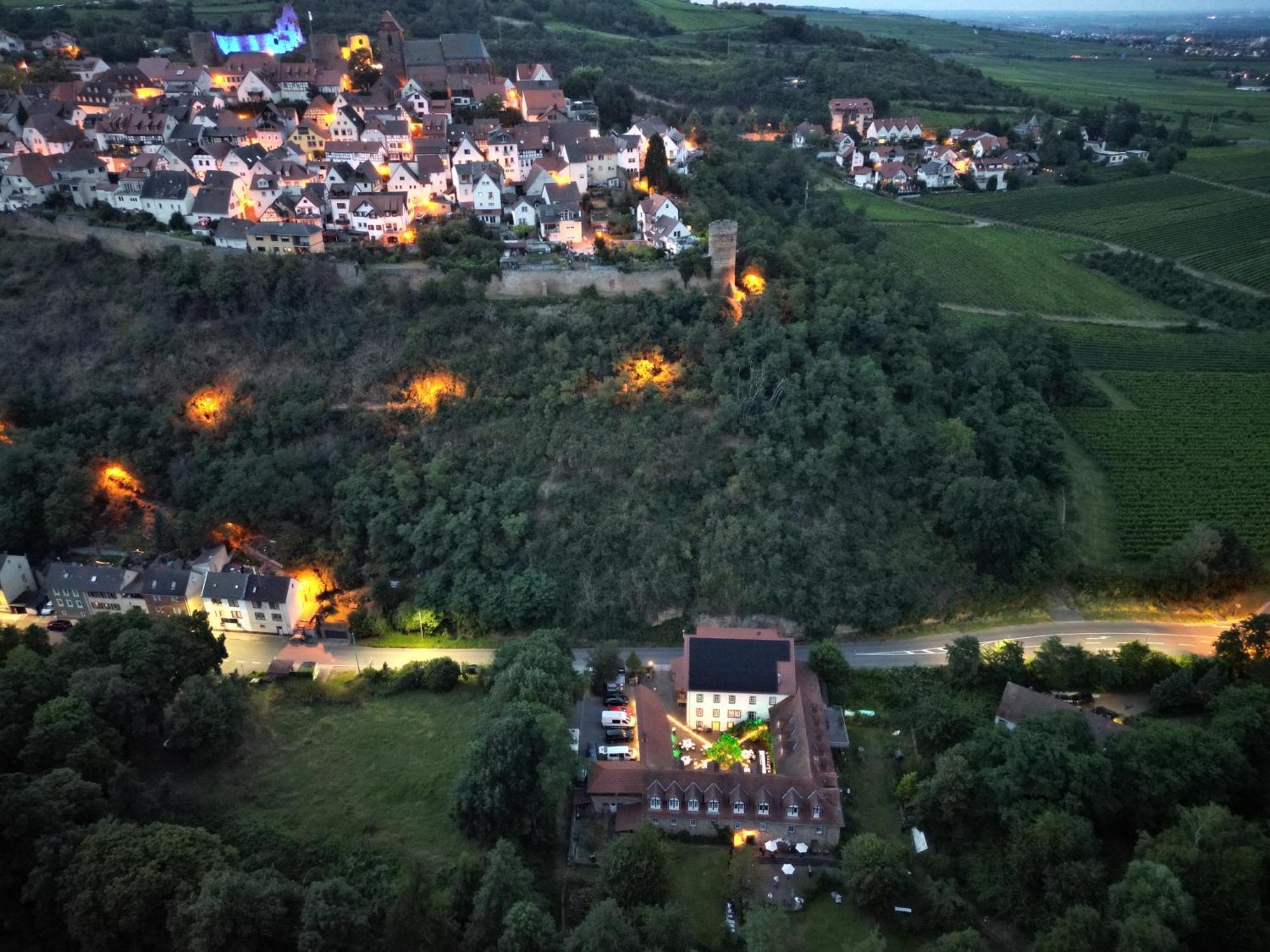 Felsenmuehle Neuleiningen Bed & Breakfast Exterior photo